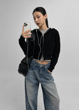 [MADE] Garens Hood Knit Zip-Up Standard ver.