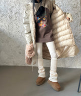 warm layered napping leggings
