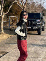 Shadow leather jacket 