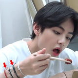 [BTS V]ディファレントブレスレット