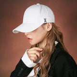 Matte stud over fit ball cap