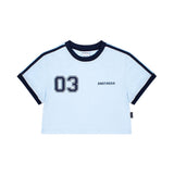 03-リンガークロップTシャツ