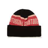 INT ダブルラインビーニー / BSR2223FWBN011 INT DOUBLE LINE BEANIE BLACK