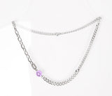 No.8362 smile unbal necklace (3color)