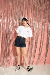 オリジナルクロップTシャツ / TOP(8610) original crop t