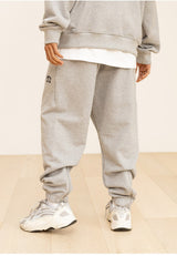 グレーティングエンブレムバックスリットジップパンツ / GRATING EMBLEM BACK SLIT ZIP PANTS