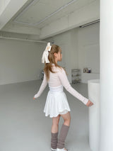 ピュアクロップドカーディガンホルターノースリーブセット / Pure cropped cardigan halter sleeveless set