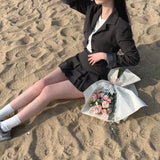 [BELLIDE MADE] Spring version, color jacket + skirt setup
