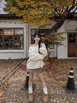 ボダストレートオーバーニット