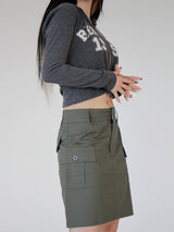 ベルリン2WAYクロップフードジップアップ / Berlin Two-Way Crop Hood Zip Up (4color)