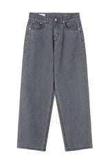 Amber Semi-Wide Coated Denim Pants (3 colors)