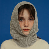 ニットバラクラバ/KNIT BALACLAVA_OATMEAL