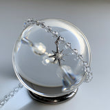 クリスタルポイントネックレス / Crystal point necklace