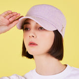 Epoxy Stud Bellboy Cap Purple