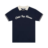 オールドアイビー・クラシックカラーハーフTシャツ/Old Ivy Classic Collar Half T-shirt (3color)