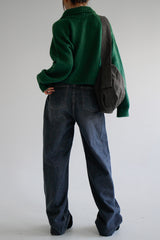 グレーデニムパンツ/no.7707 Gray Denim Pants
