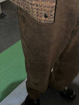 ASCLO Chocolate Brownie Denim Pants (059)