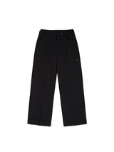 COLLECTION BELT POINT TWO TUCK PANTS [BLACK]
