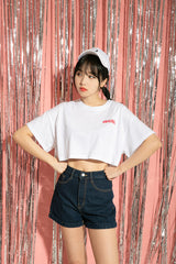オリジナルクロップTシャツ / TOP(8610) original crop t