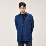 チェック シャツ / Layla The reason for love Heavy Check Shirt S84 Aurora