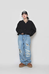 フラッフストリングカーディガン / Fluff String Cardigan