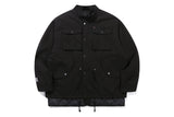 リセントロゴM65ジャケット/RECENT LOGO M65 PARKA_BLACK
