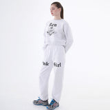 パンクガールジョガーパンツ/1 0 punk girl jogger pants - LIGHT GREY