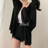 [The lowest price alone!]![Adding color] オーサム! ソフトフィットシースルーカラーロングシャツ