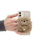 SUN CASE PATCH FLEECE BEAR MOCHA CREAM (6535225245814)