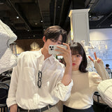 LMN シグナルモダンフィットプレーンシャツ / LMN Signal Modern Fit Plain Shirt (4 colors)