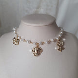 ダーリンビーナスパールチョーカーネックレス / Darling Venus Pearl Choker Necklace