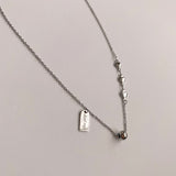 ボールシンプルハート2WAYハンドメイドネックレス / shii Ball Simple Heart Two Way Handmade Necklace