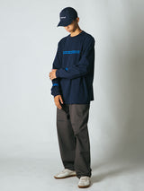 DAKYAM 2023 A/W Words to Live By Tee Life モットーテキストロングTシャツ