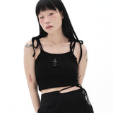 212-Ribbon sleeveless top (6564762419318)