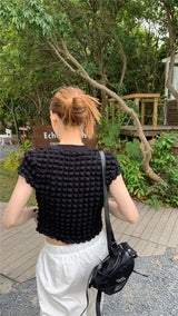 Cushion Round Short Sleeve Tee