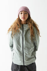 ソフトフーディージャケット/BSR2223FWJK014 SOFT HOODIE JACKET ASH MINT