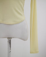 ラップストリングコルゲーテッドTシャツ / Wrap string corrugated T-shirt (4color)