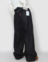 Beazy snap raw pants
