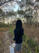 フレンズカシミアツイスティドニット