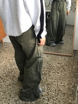 ニコルジッパーバンディングパンツ