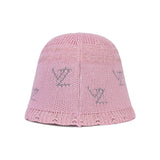 VZ logo jacquard bucket hat Pink