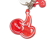 キルシーチェリーアクリルキーホルダー／CHERRY ACRYLIC KEYRING [PINK] (6656316833910)