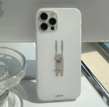 キャットホワイトサマーキャットフォーンケース / Cat white Summer Cat Phone Case