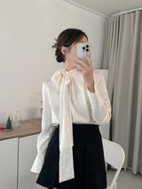 Tie Blouse (2 colors)