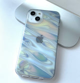 Aurora metal Wave Pastel Phone Case 