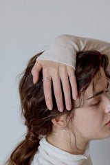 Snail One-touch Earrings