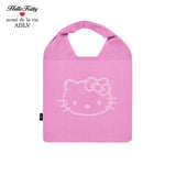 acme de la vie / Sanrio HELLO KITTY KNIT BAG PINK