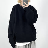 ウールニットスウェットシャツ/wool knit sweatshirt