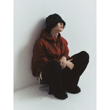 カーターダイアゴナルジップパラシュートパンツ / CARTER DIAGONAL ZIP PARASHUTE PANTS_BK