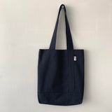 ツイルシンプルラインバッグ - deep navy